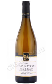 вино domaine jean collet et fils chablis premier cru montee de tonnerre 0.75л