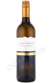 вино elena walch pinot grigio alto adige doc 0.75л