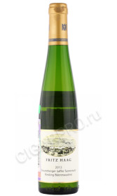 вино fritz haag brauneberger juffer sonnenuhr riesling 0.375л