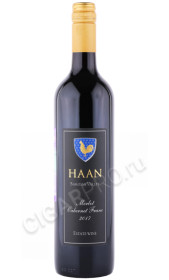 вино haan merlot cabernet franc 0.75л