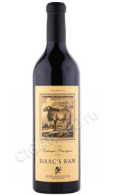 вино hevron heights isaac s ram cabernet sauvignon 0.75л