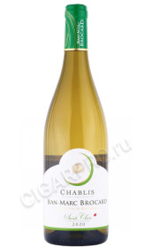 вино jean marc brocard chablis 0.75л