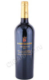 вино marques de grinon emeritus 0.75л