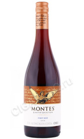 вино montes limited selection pinot noir 0.75л
