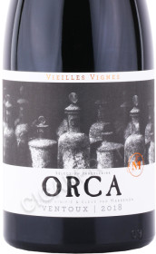 этикетка вино orca ventoux 0.75л