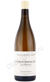 вино patrick piuze chablis grand cru les preuses 2018г 0.75л