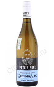 вино petes pure sauvignon blanc 0.75л