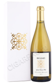 вино recanati special reserve white 0.75л в подарочной упаковке