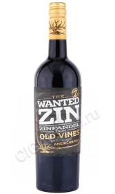вино the wanted zin zinfandel 0.75л