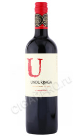 вино ундуррага карменер 0.75л вино undurraga carmenere 0.75л
