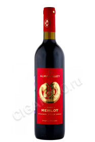 российское вино alma valley merlot 0.75л