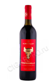 российское вино alma valley tempranillo 0.75л