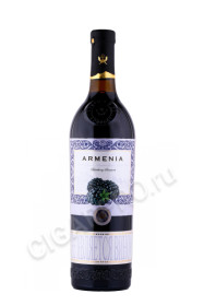 армянское вино armenia blackberry semi-sweet 0.75л