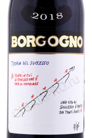 этикетка вино borgogno giacomo barolo le teorie 0.75л