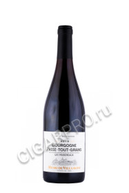 вино bourgogne passetoutgrain henri de villamont aoc 0.75л