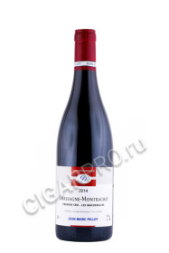 вино chassagne montrachet premier cru les macherelles jean marc pillot 2014 0.75л