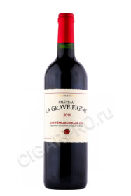 вино chateau la grave figeac saint emilion grand cru aoc 0.75л