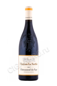 вино chateau la nerthe chateauneuf du pape 0.75л