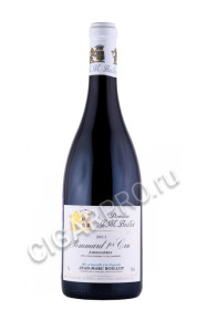 французское вино domaine j.m. boillot pommard premier cru jarollieres 0.75л