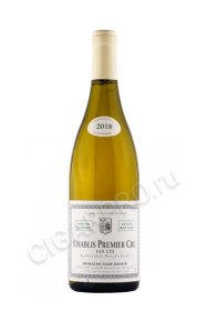 вино domaine jean defaix chablis premier cru les lys 0.75л