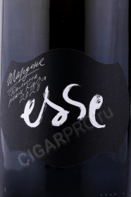 этикетка вино esse chardonnay 0.75л