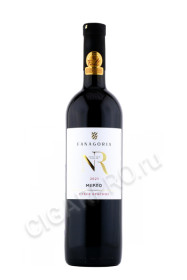 российское вино fanagoria nomernoy reserve merlot 0.75л