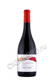 вино fanny sabre bourgogne rouge 0.75л