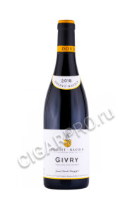 вино givry doudet naudin 0.75л