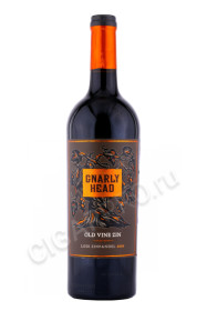 вино gnarly head zinfandel 0.75л