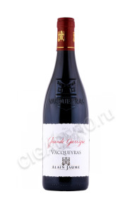 французское вино grande garrigue vacqueyras 0.75л