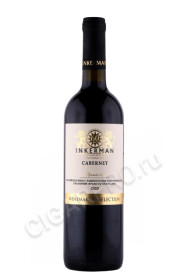 российское вино inkerman cabernet 0.75л