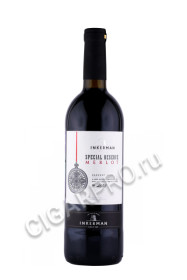 российское вино inkerman special reserve merlot 0.75л