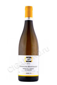вино jean marc pillot chassagne montrachet premier cru morgeot 2016г 0.75л