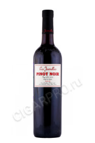 французское вино ле жамель пино нуар 0.75л французское вино les jamelles pinot noir 0.75л
