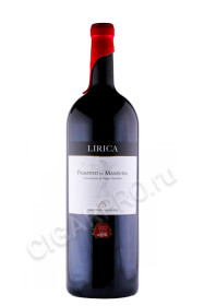 вино lirica primitivo di manduria 5л