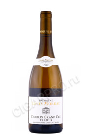 вино louis moreau chablis grand cru valmur 0.75л