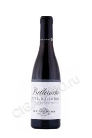 вино m chapoutier belleruche cotes du rhone 0.375л