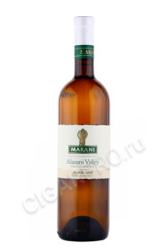 грузинское вино marani alazani valley 0.75л