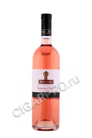 грузинское вино marani saperavi rose 0.75л