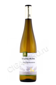 вино mezzacorona gewurztraminer trentino 0.75л