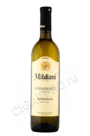 грузинское вино mildiani tsinandali 0.75л