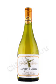 вино montes alpha chardonnay 0.75л
