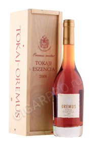 венгерское вино oremus tokaji eszencia 0.375л