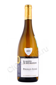 вино pouilly fuisse blason de bourgogne 0.75л