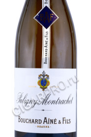 этикетка вино puligny montrachet bouchard aine fils 0.75л