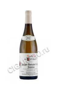 вино puligny montrachet premie cru folatieres 0.75л