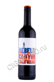 американское вино rebel canyon merlot 0.75л