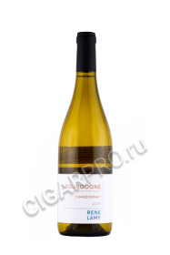 французское вино rene lamy bourgogne aoc chardonnay 0.75л