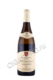 французское вино roux pere et fils bourgogne chardonnay 0.75л