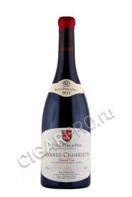 вино roux pere et fils charmes chambertin grand cru 0.75л